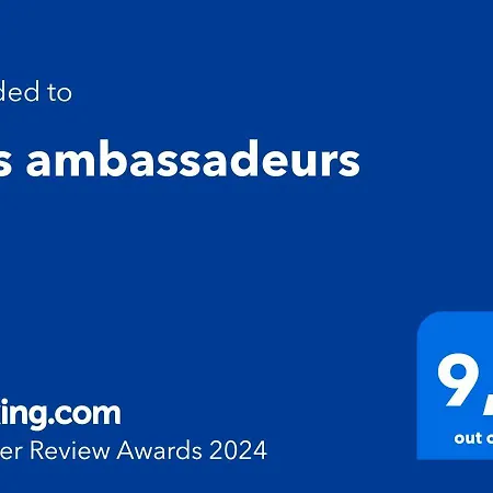 Des Ambassadeurs Apartment